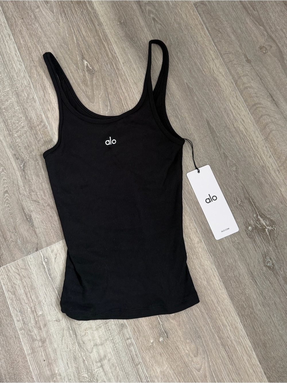 Alo ribbed prosper tank